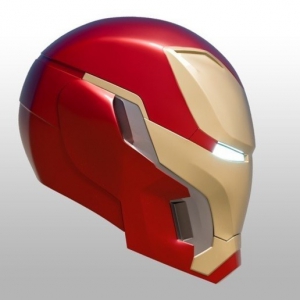 钢铁侠头盔3D打印模型影视道具