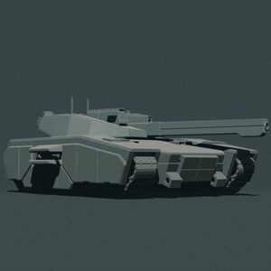 坦克3d打印模型文件下载