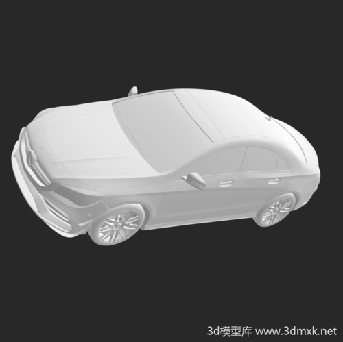 CLA45奔驰汽车3d打印模型下载