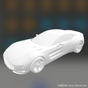 阿斯顿·马丁汽车3d模型下载