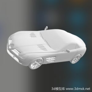 奔驰SLR汽车3d模型下载STL图纸素材