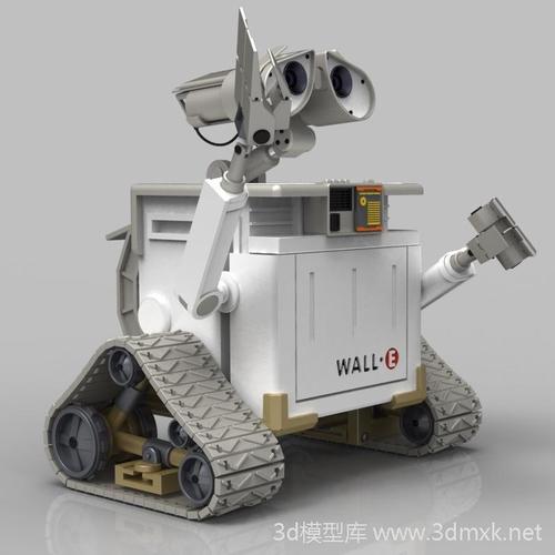 机器人总动员瓦力3d打印模型下载stl组装图纸文件