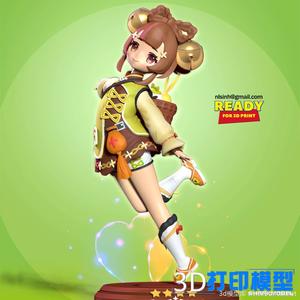 原神角色手办 瑶瑶3d打印模型素材